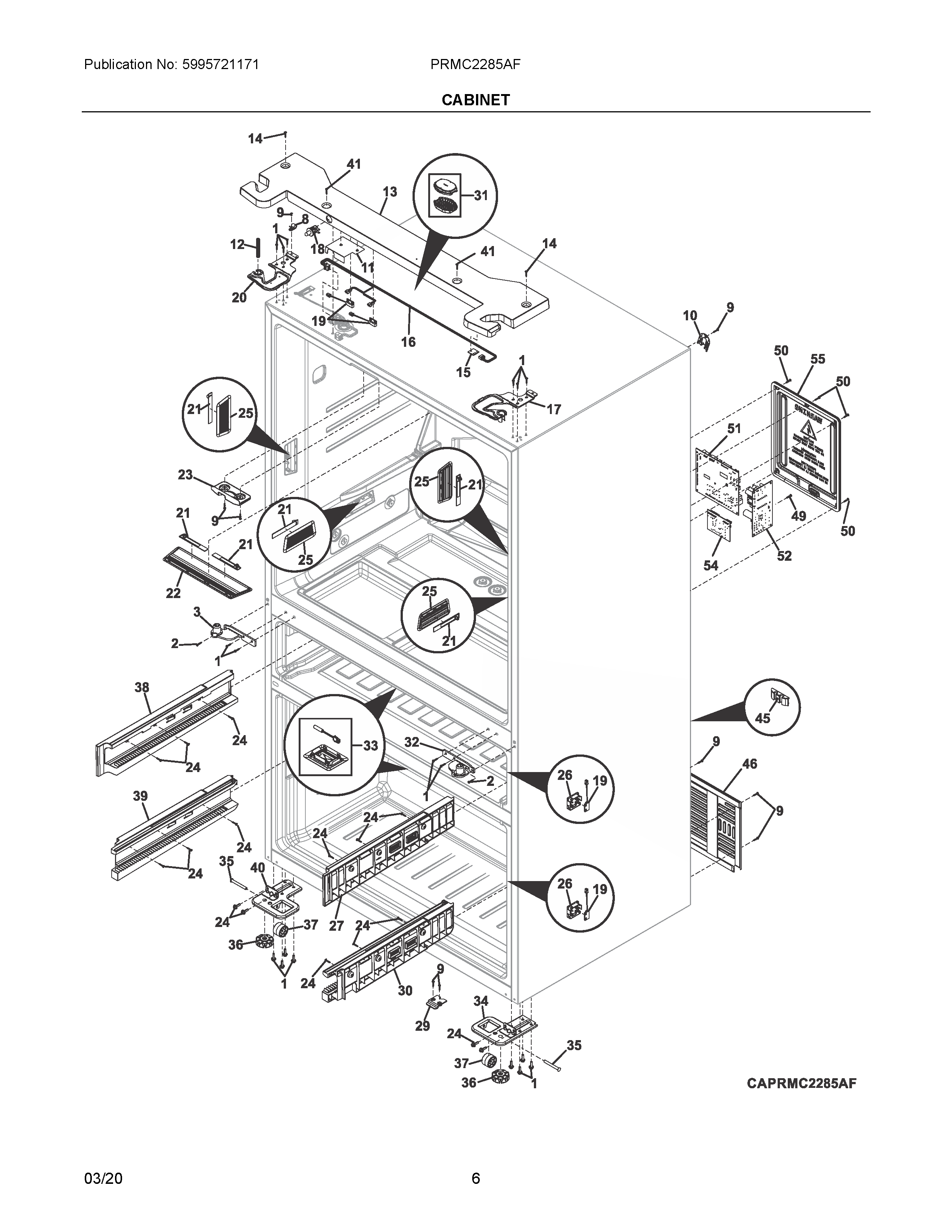 prmc2285af parts