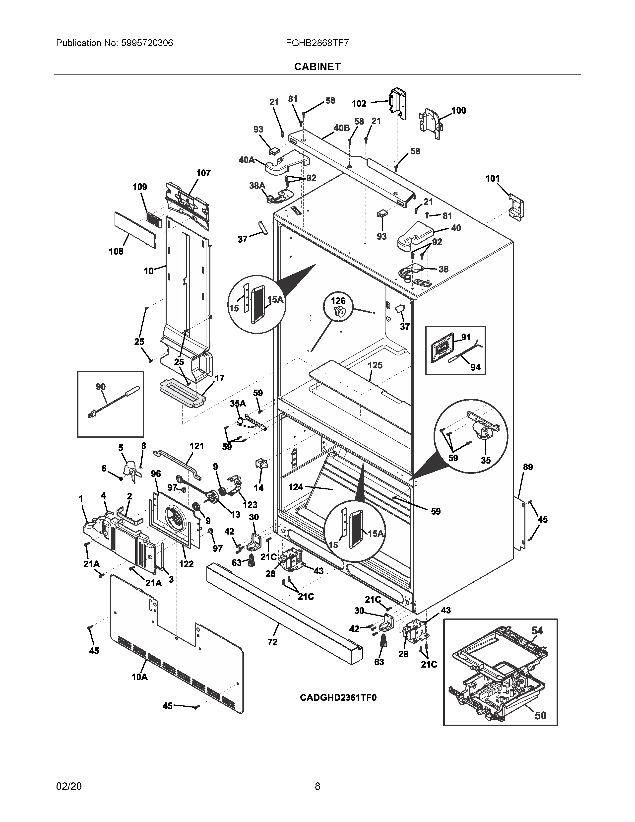 fghb2868tf7 parts