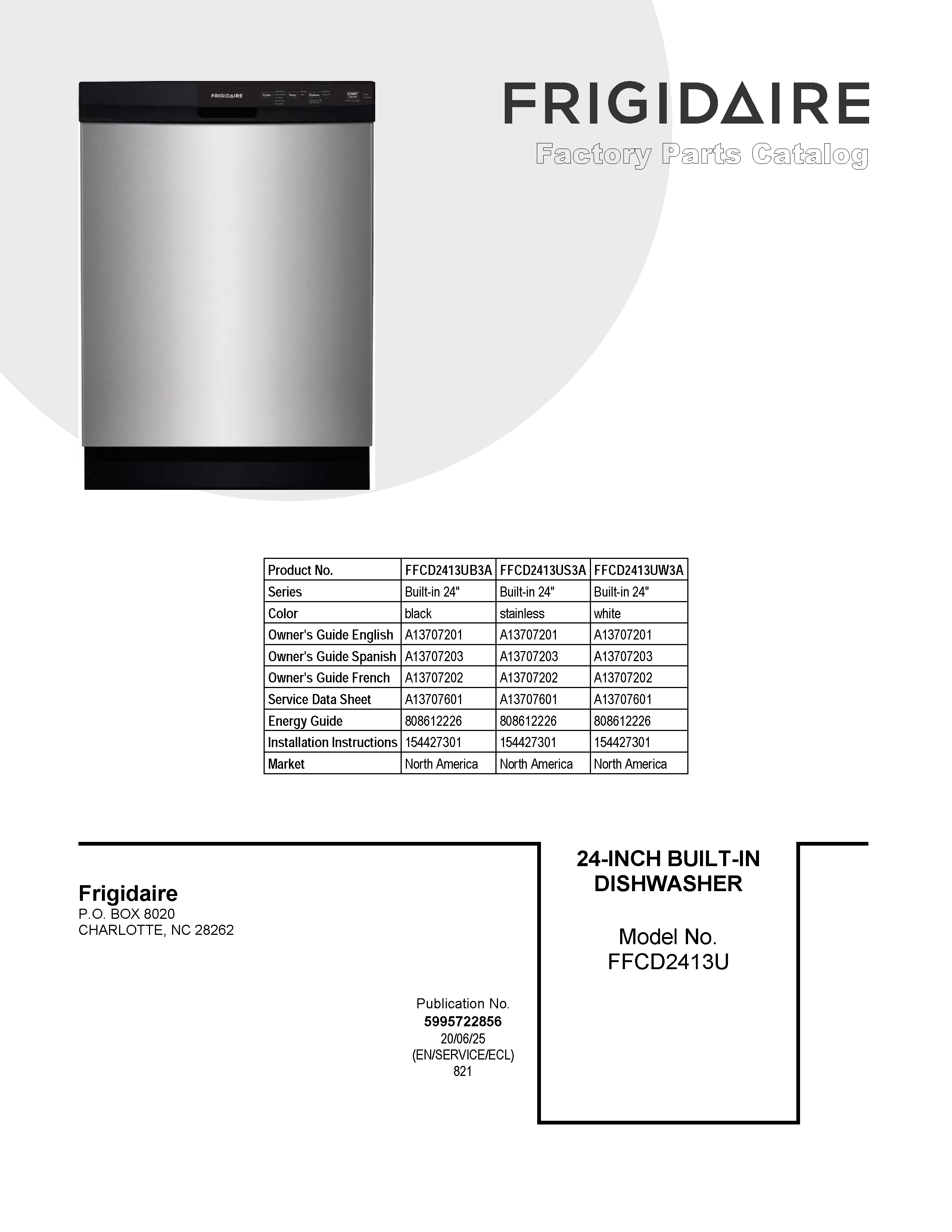 electrolux dishwasher installation guide