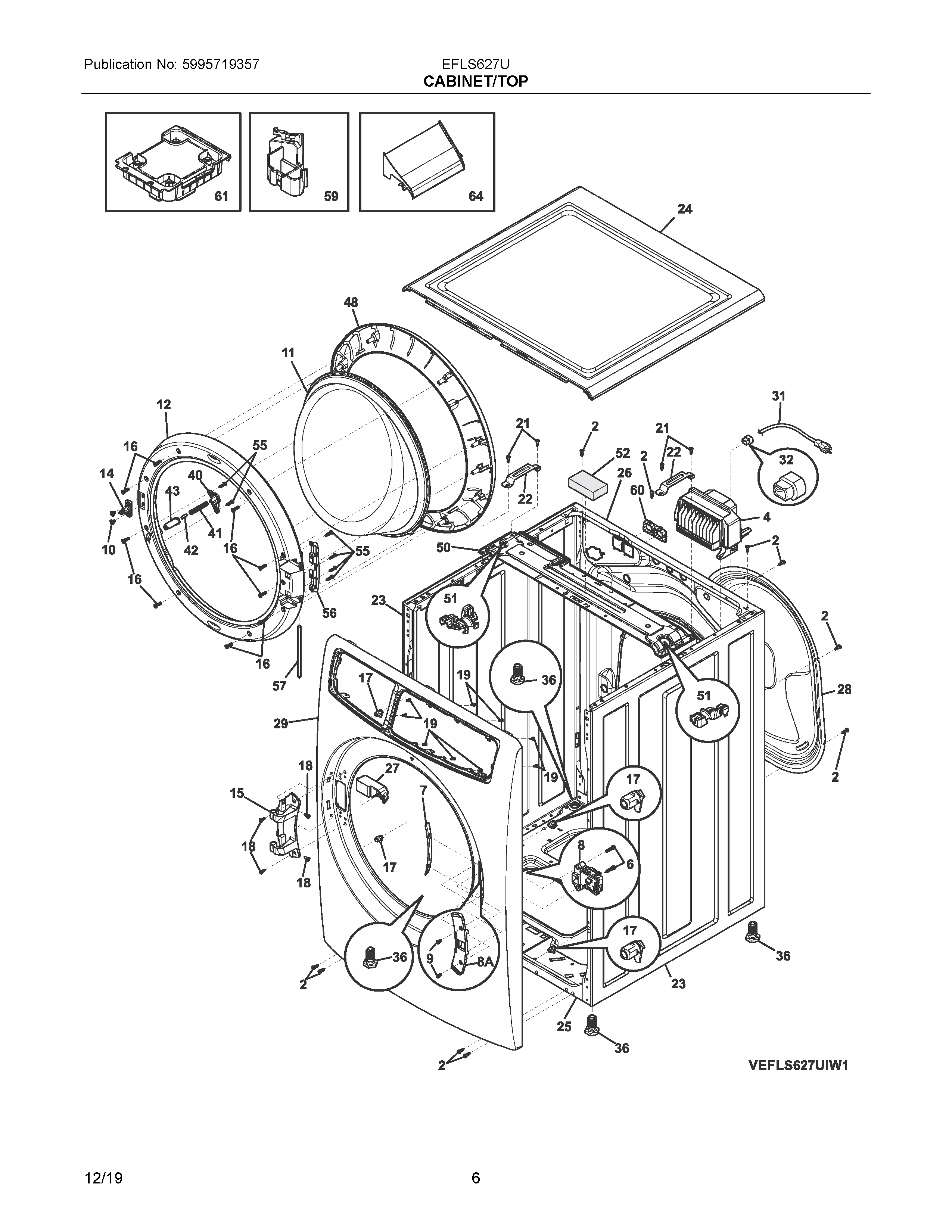 electrolux efls627uiw1