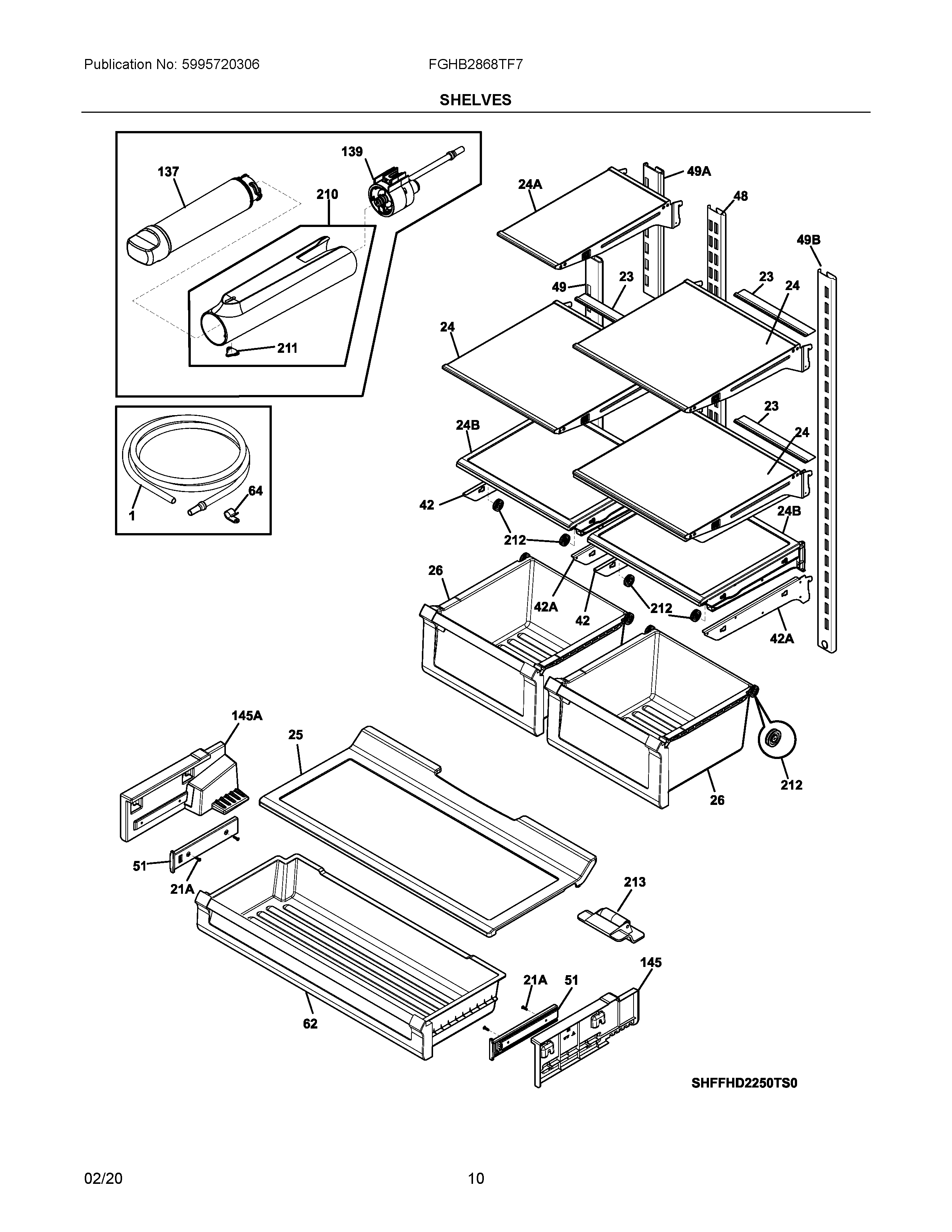 fghb2868tf7 parts