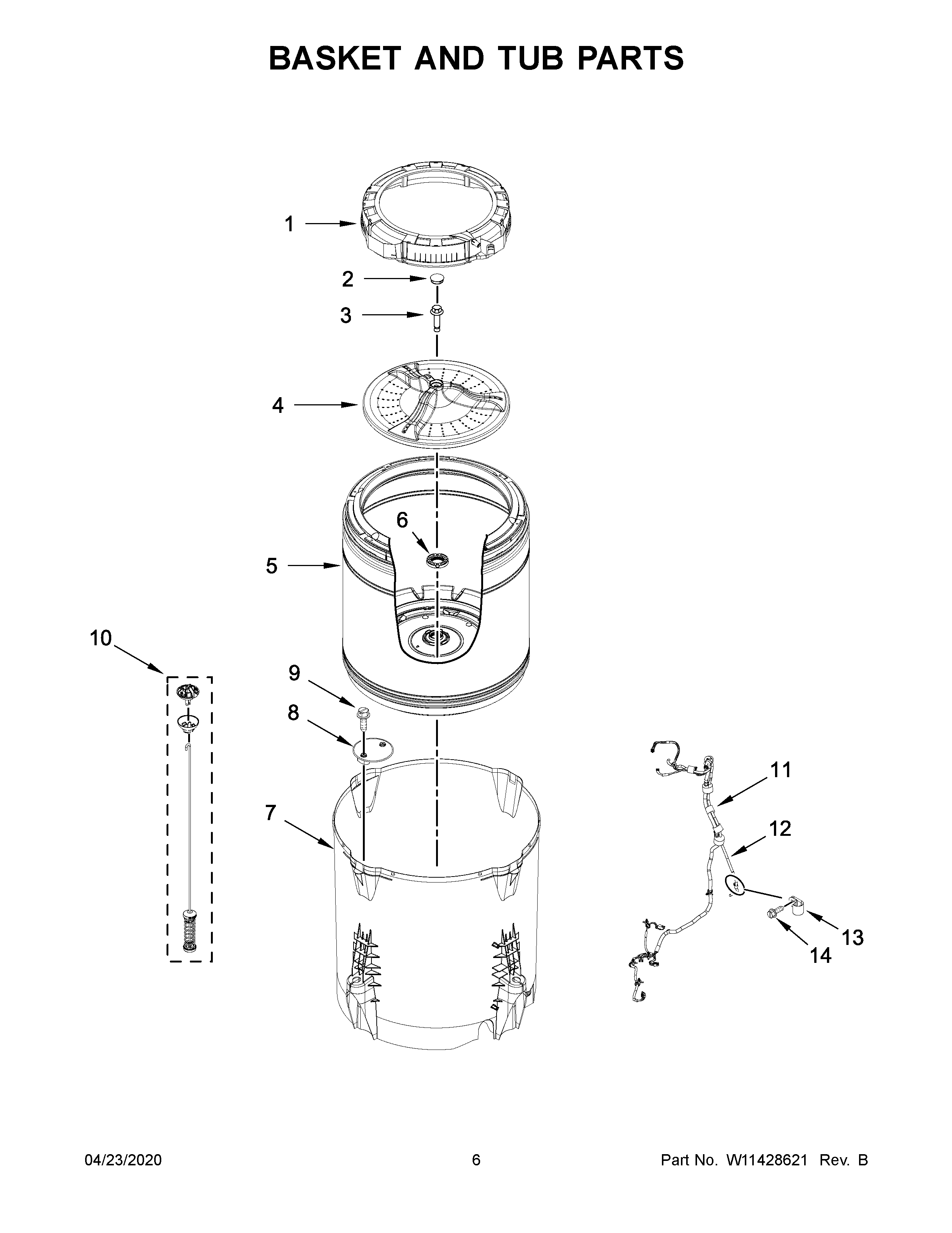 wtw6120hw0