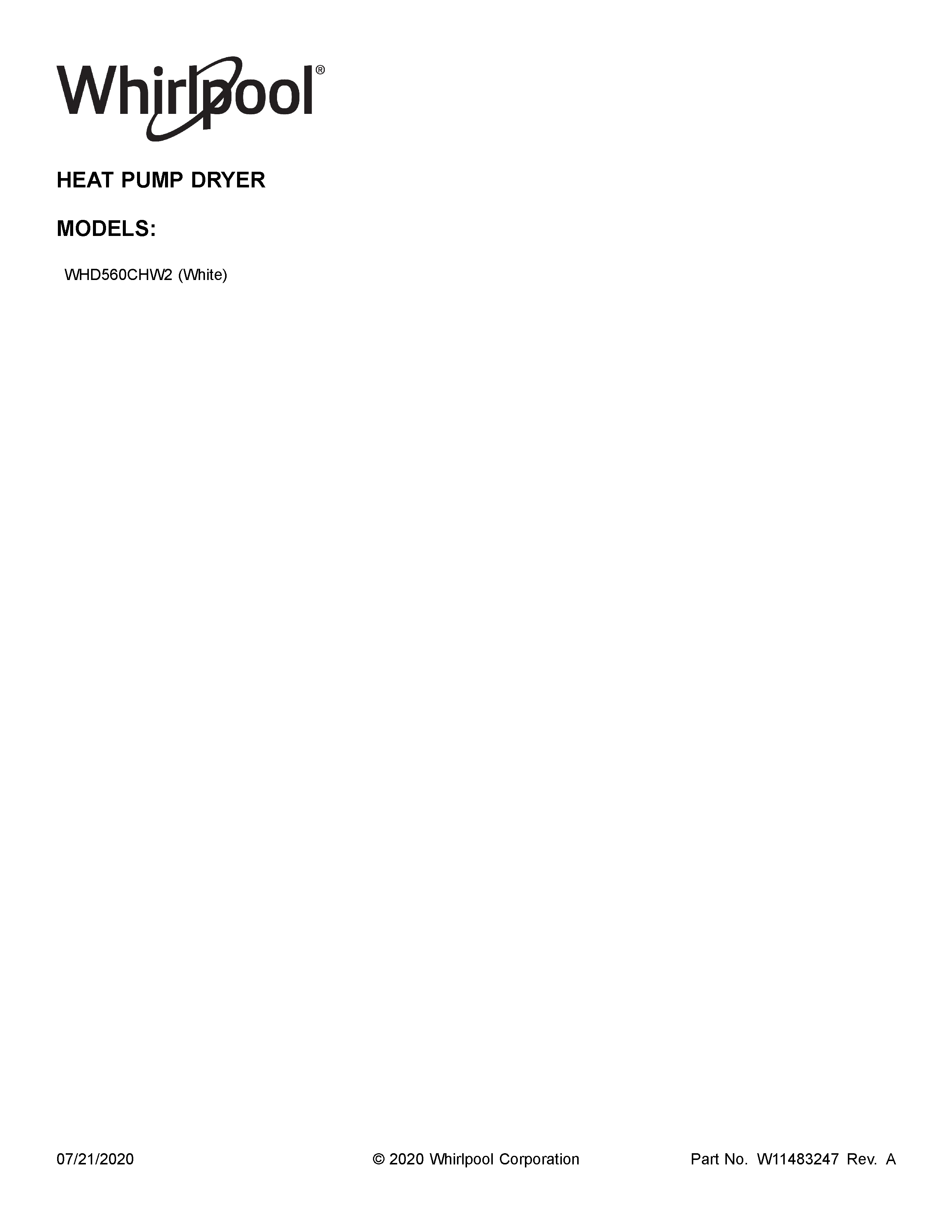 WHD560CHW2